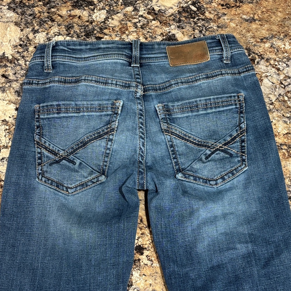 BKE Men's Slim Jeans - Deep Indigo - Picture 3 of 5